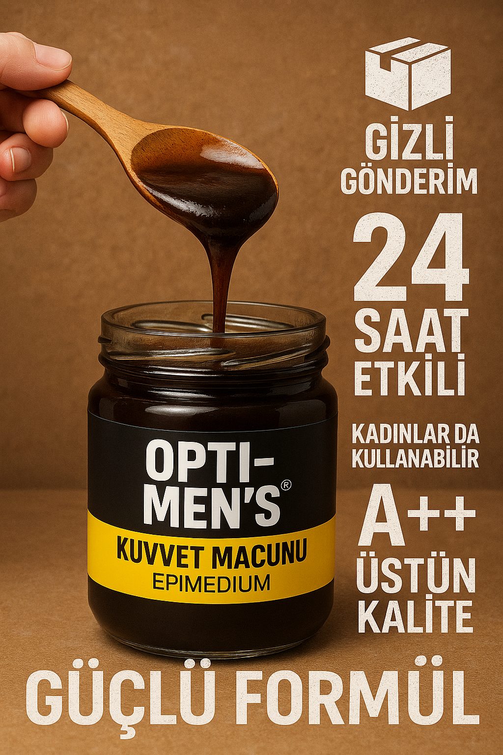 Optimens Kuvvet Macunu EKS002 240g